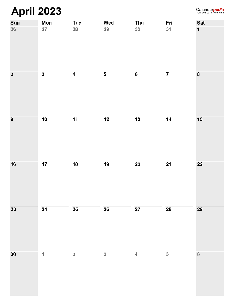 Printable 04/2023 Calendar 2