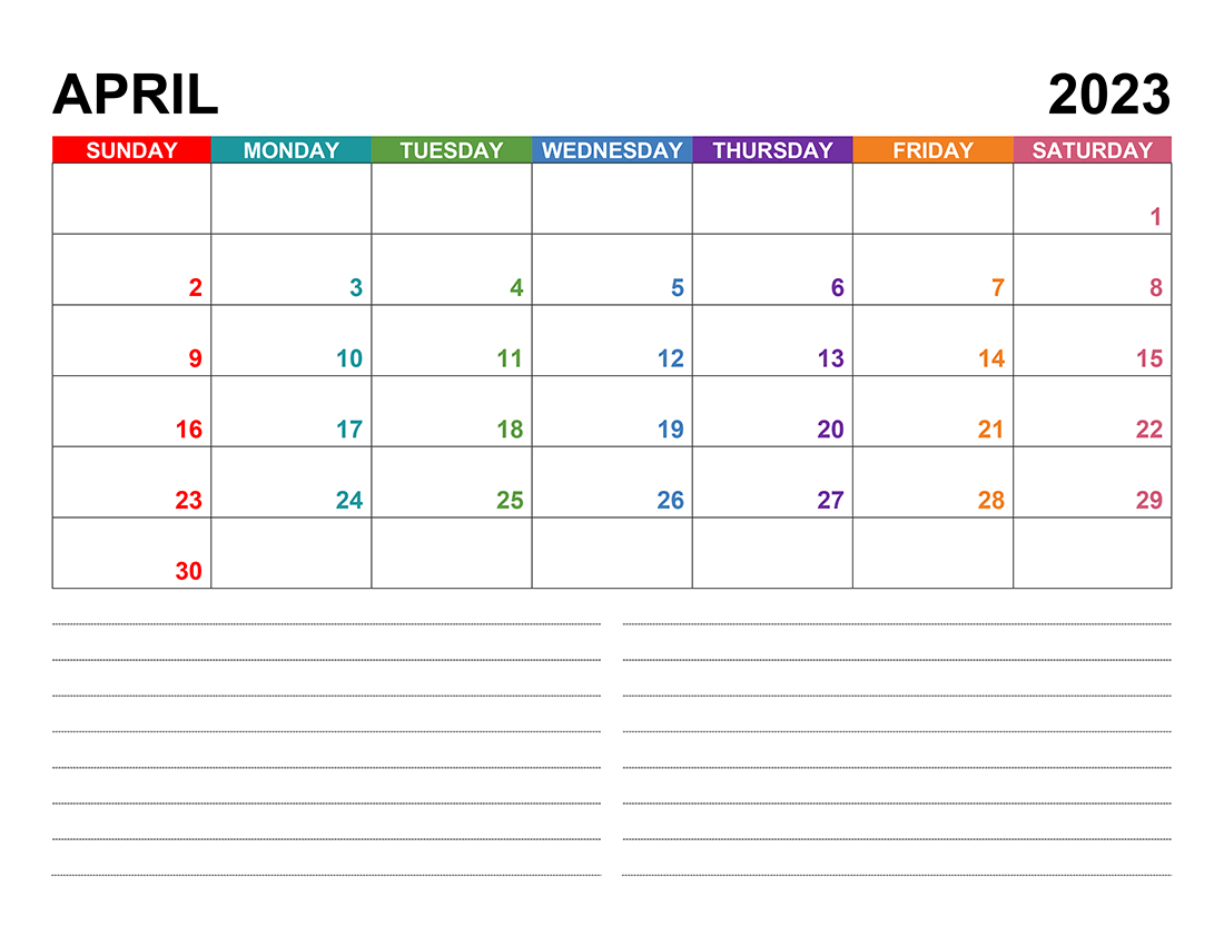Printable 04/2023 Calendar 5