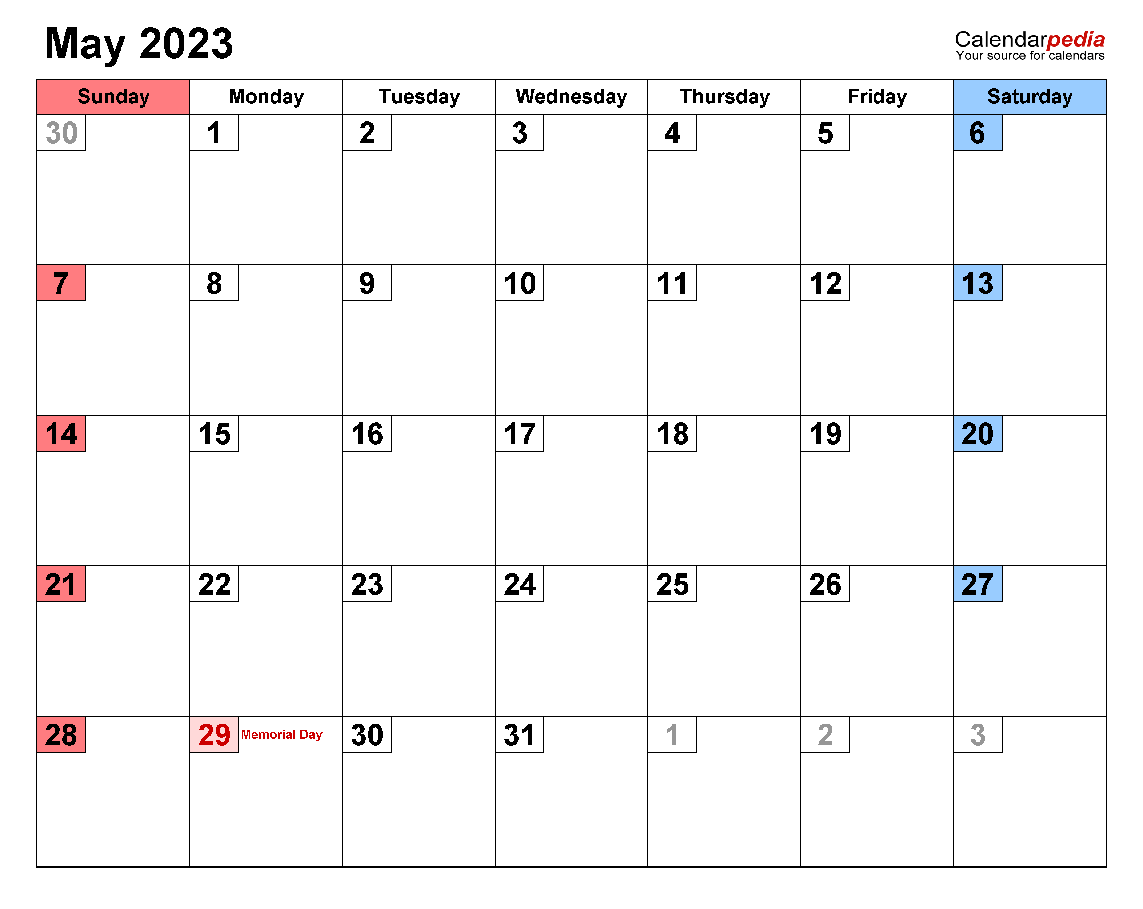 Printable 05/2023 Calendar 5