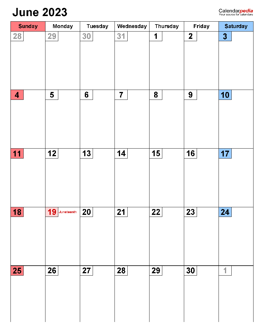 Printable 06/2023 Calendar 10