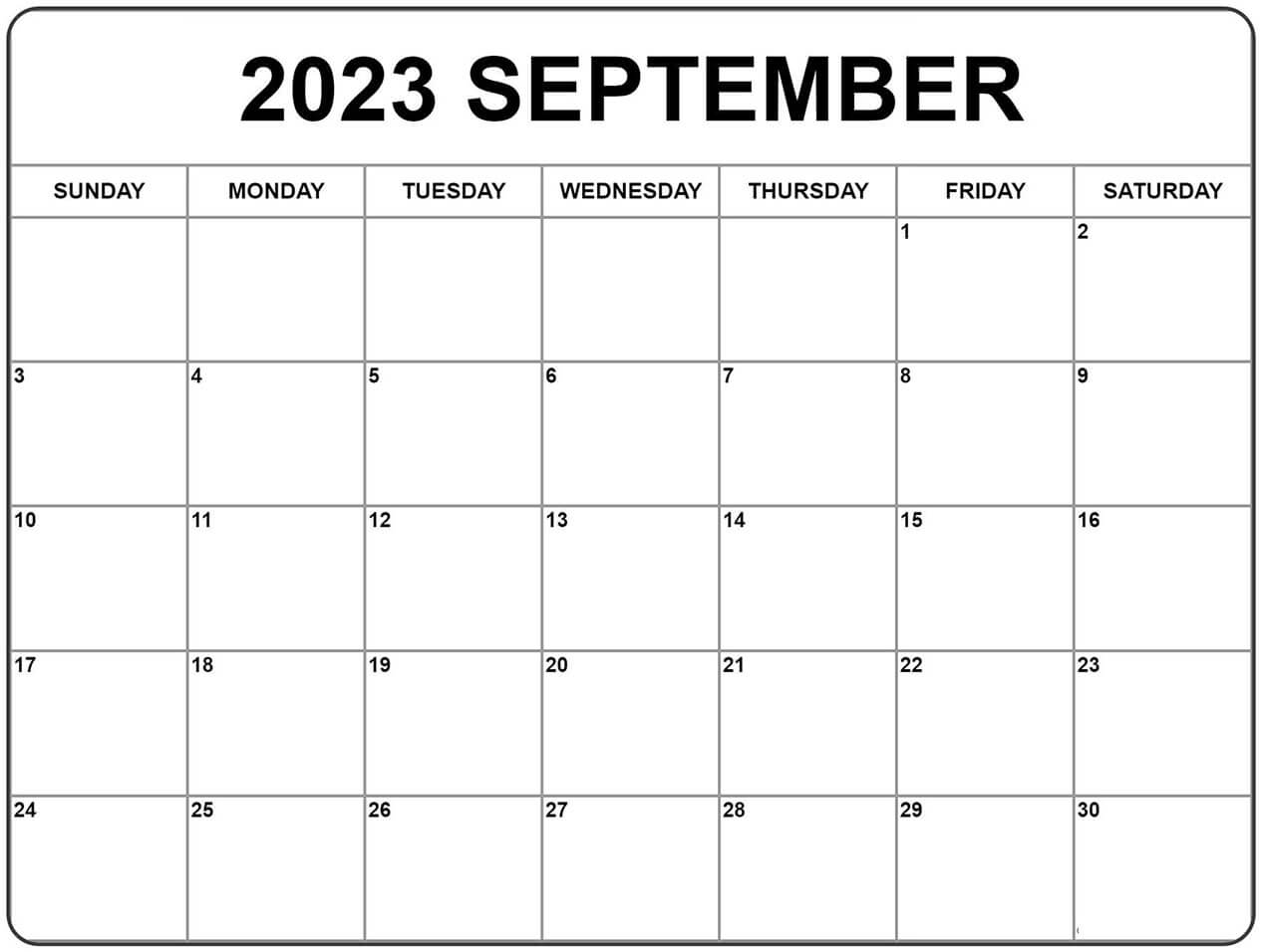 Printable 09/2023 Calendar 3