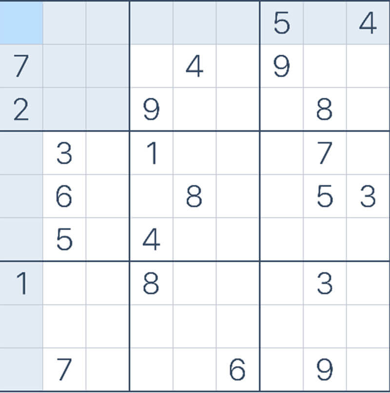 Printable Hard Sudoku Puzzle 5