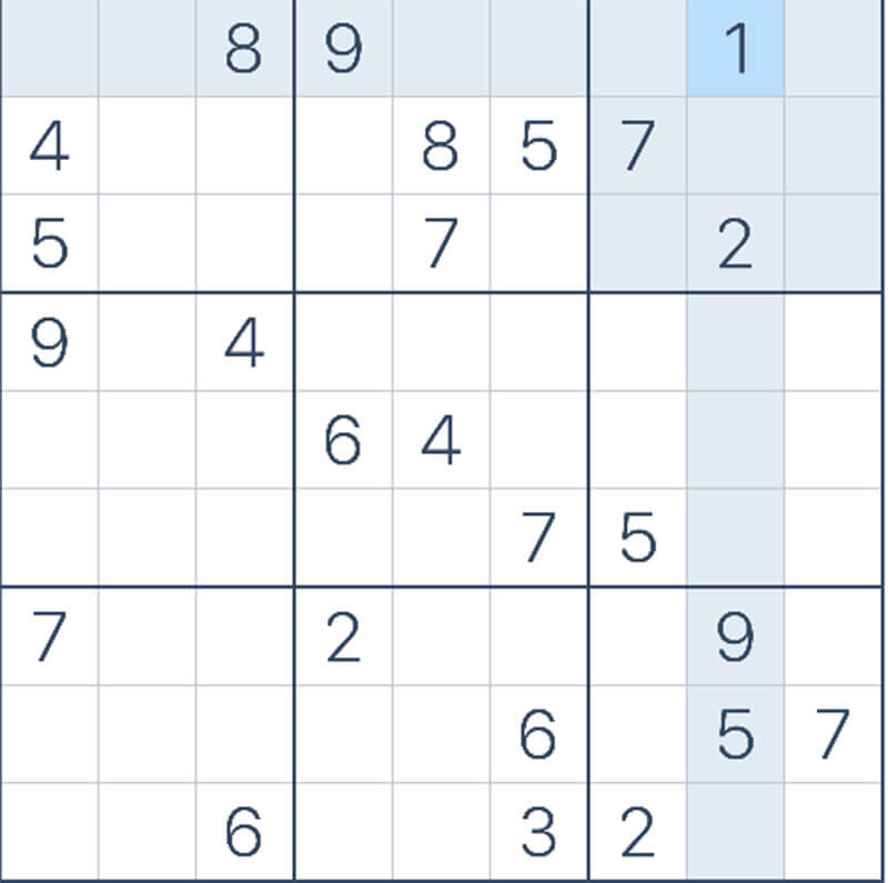 Printable Hard Sudoku Puzzle 9