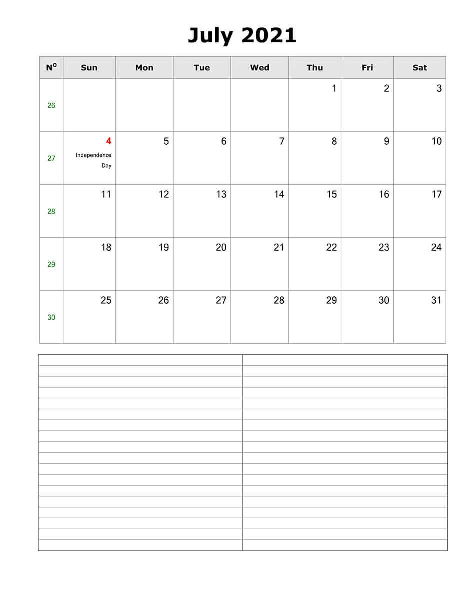 Printable July 2022 Calendar 19