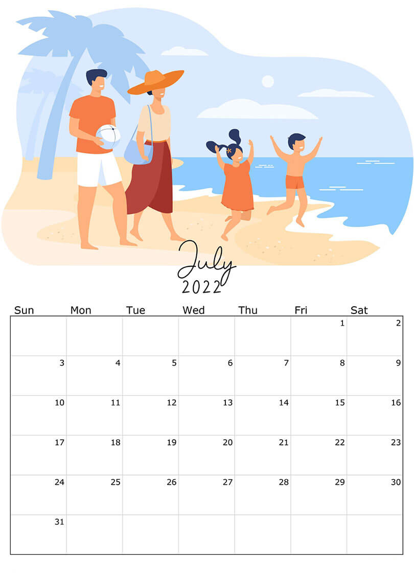 Printable June 2022 Calendar 15