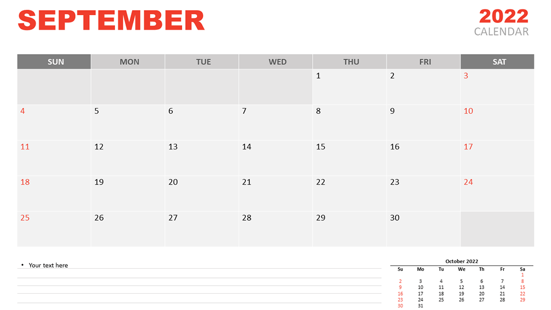 Printable September 2022 Calendar 3
