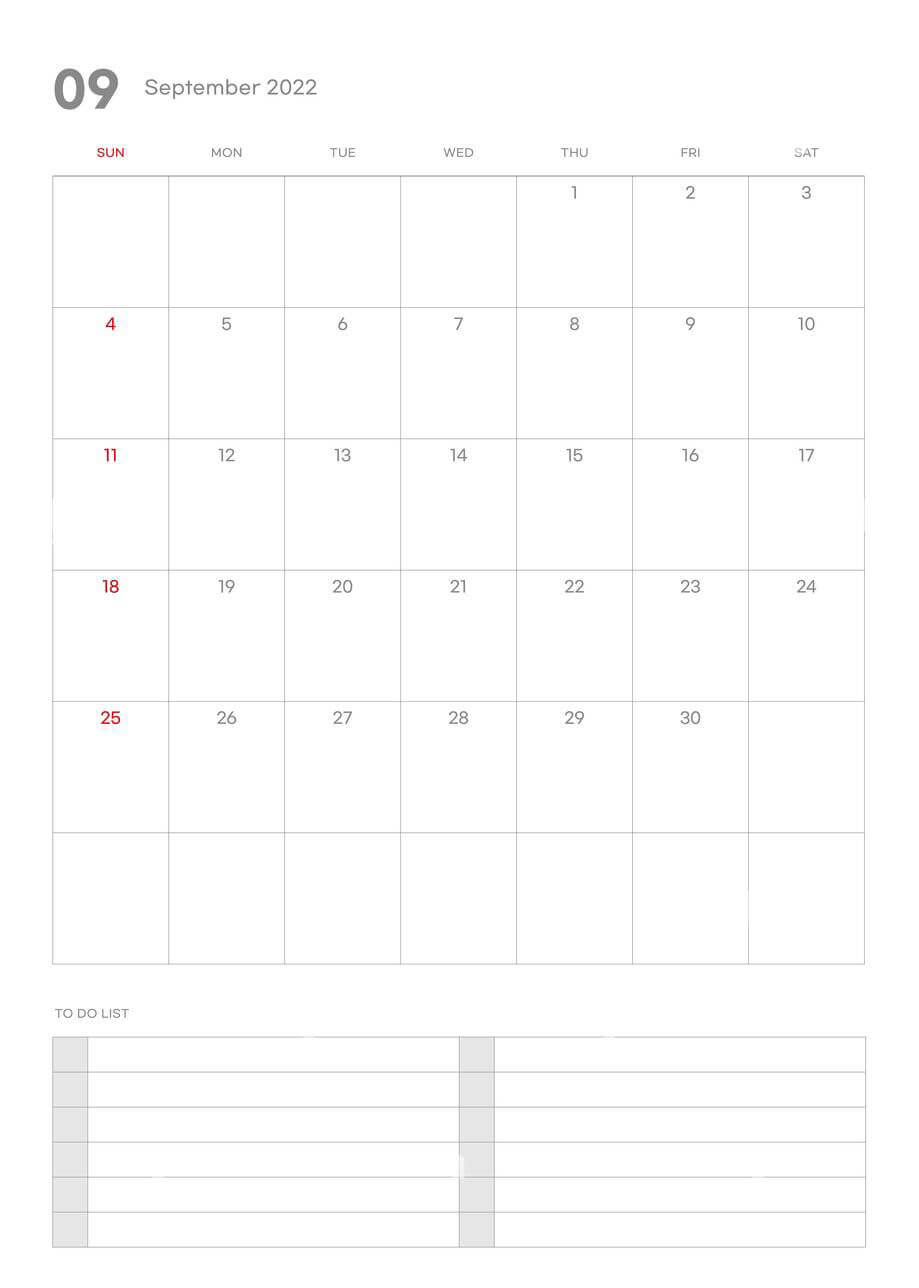 Printable September 2022 Calendar 7