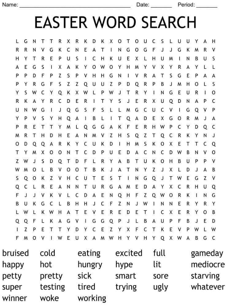 Easter Word Search Pro