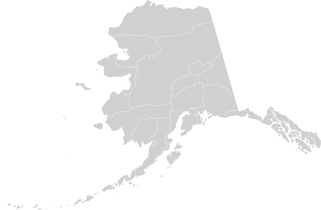 Printable Alaska Map Blank