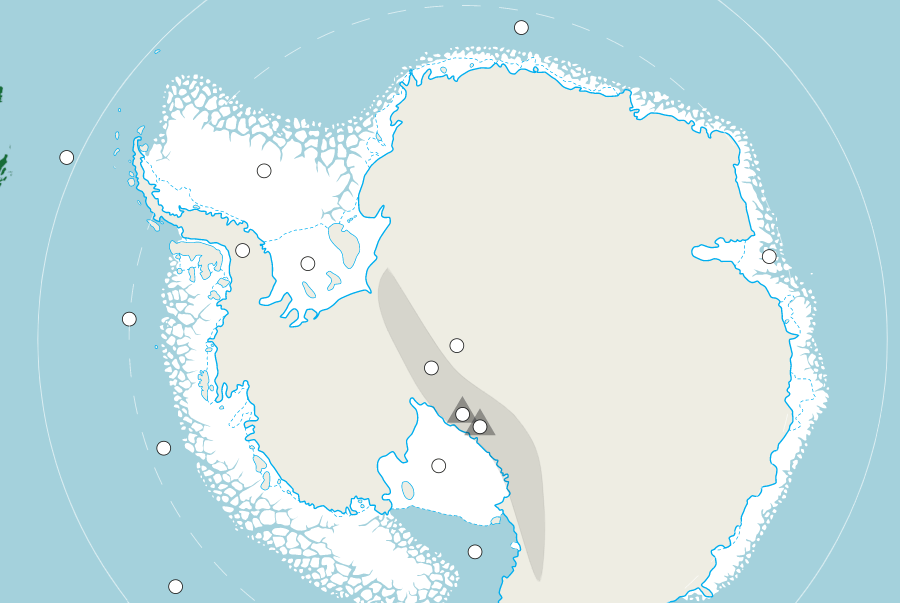 Printable Antarctia Map 4