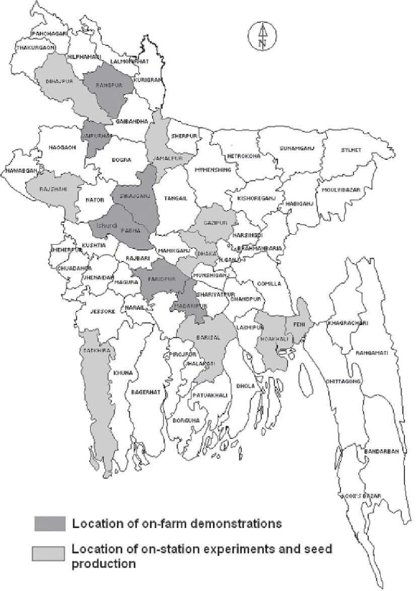 Printable Bangladesh In Map