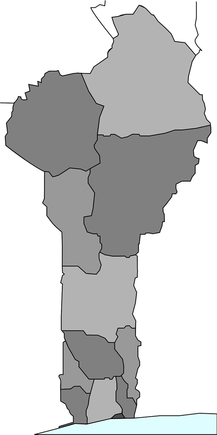 Printable Benin State Map