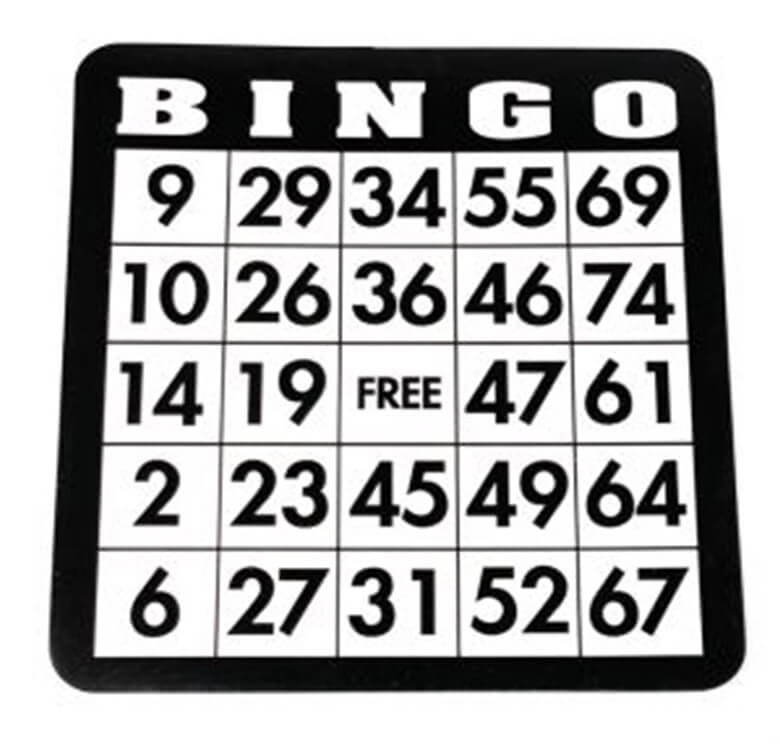 Printable Bingo Card – Sheet 11