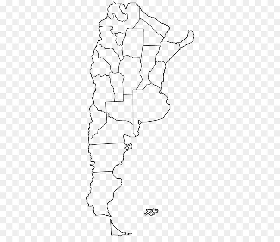 Printable Blank Map Of Argentina