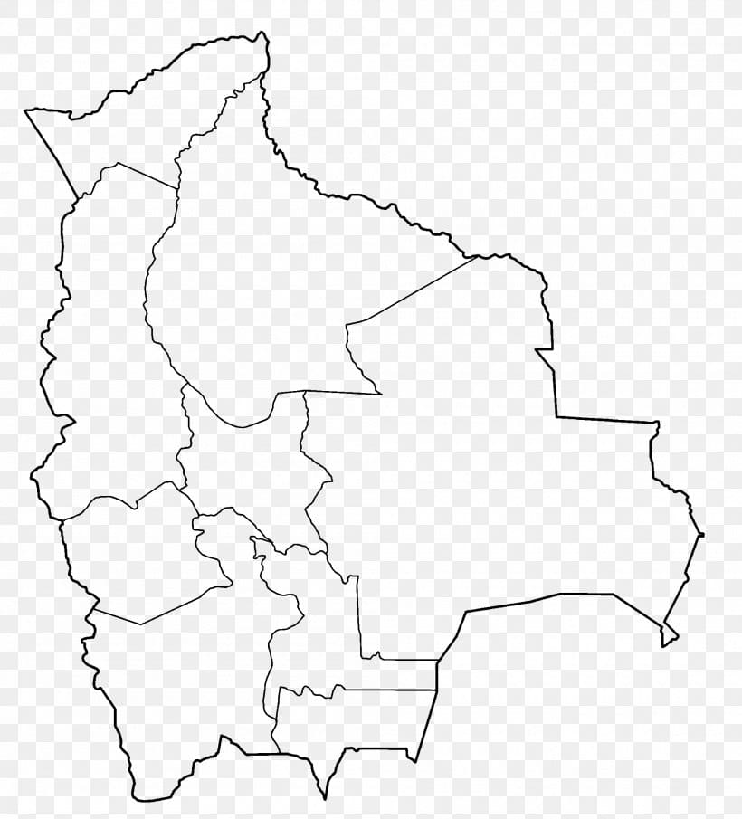 Printable Bolivia Map Outline