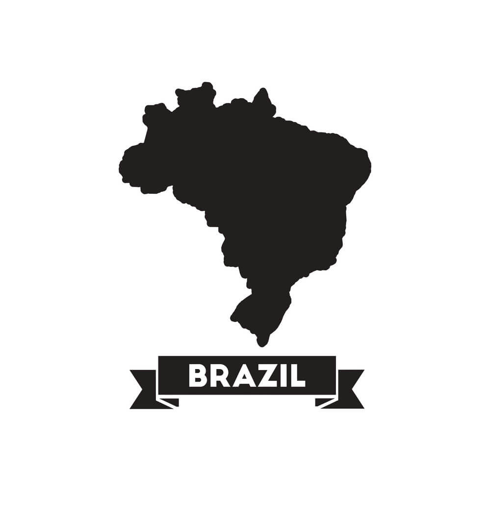 Printable Brazil Map 3