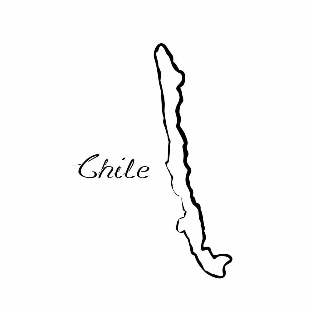 Printable Chile Map