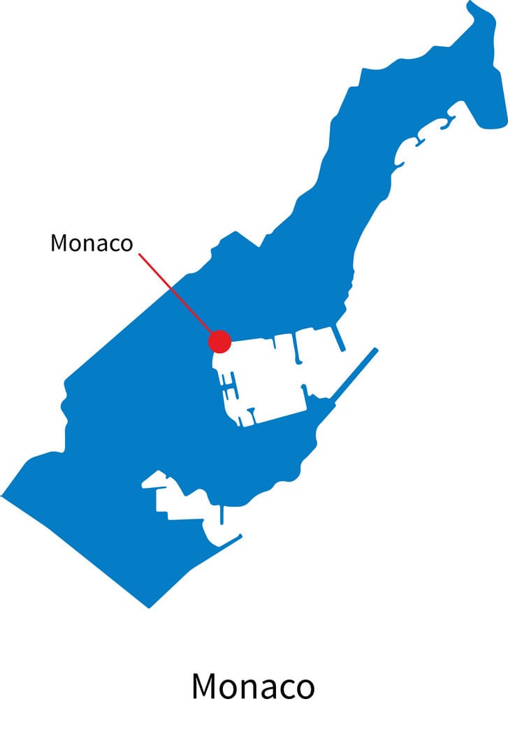 Printable City Map Monaco