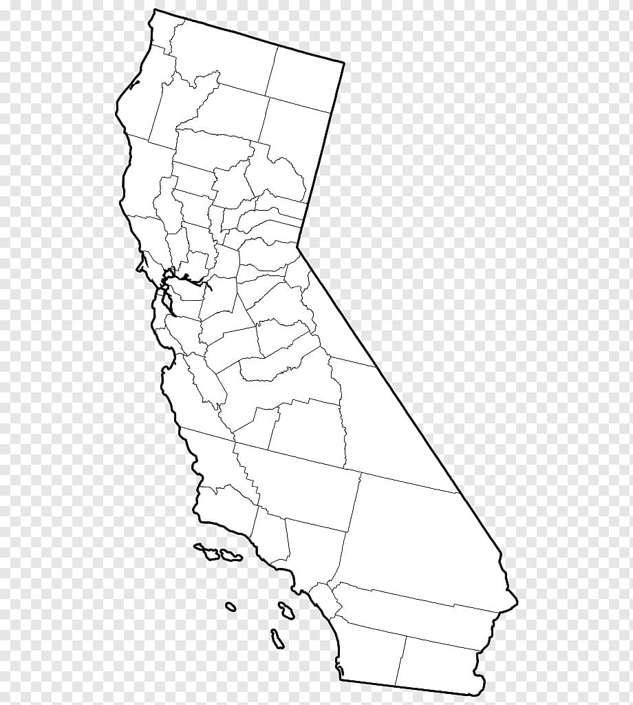 Printable County Map Of California
