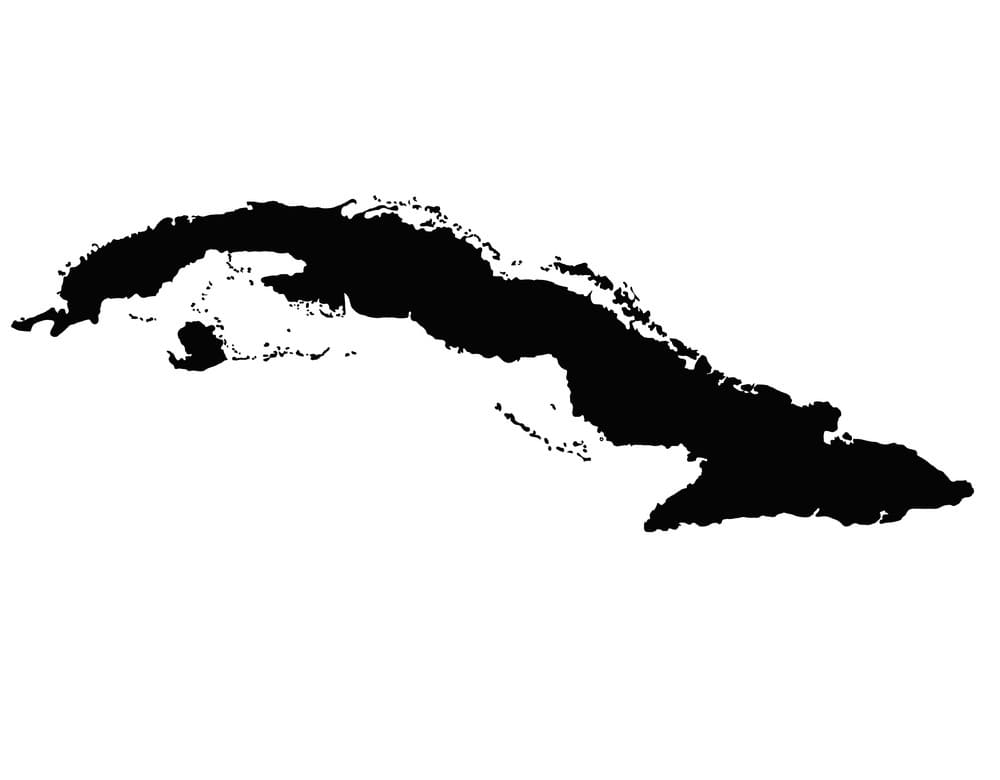 Printable Cuba On A Map