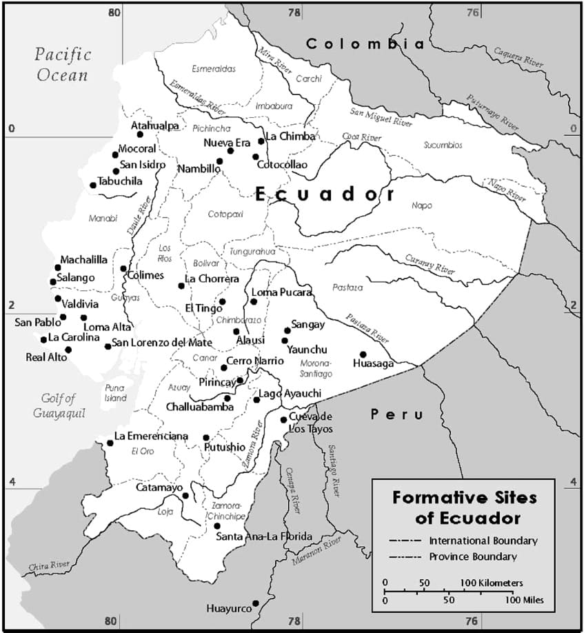 Printable Ecuador Map Location