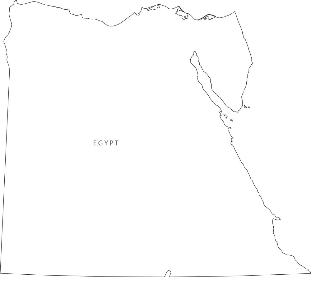 Printable Egypt On Map