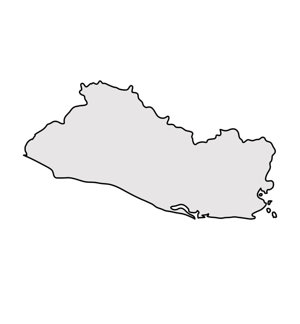 Printable El Salvador On Map