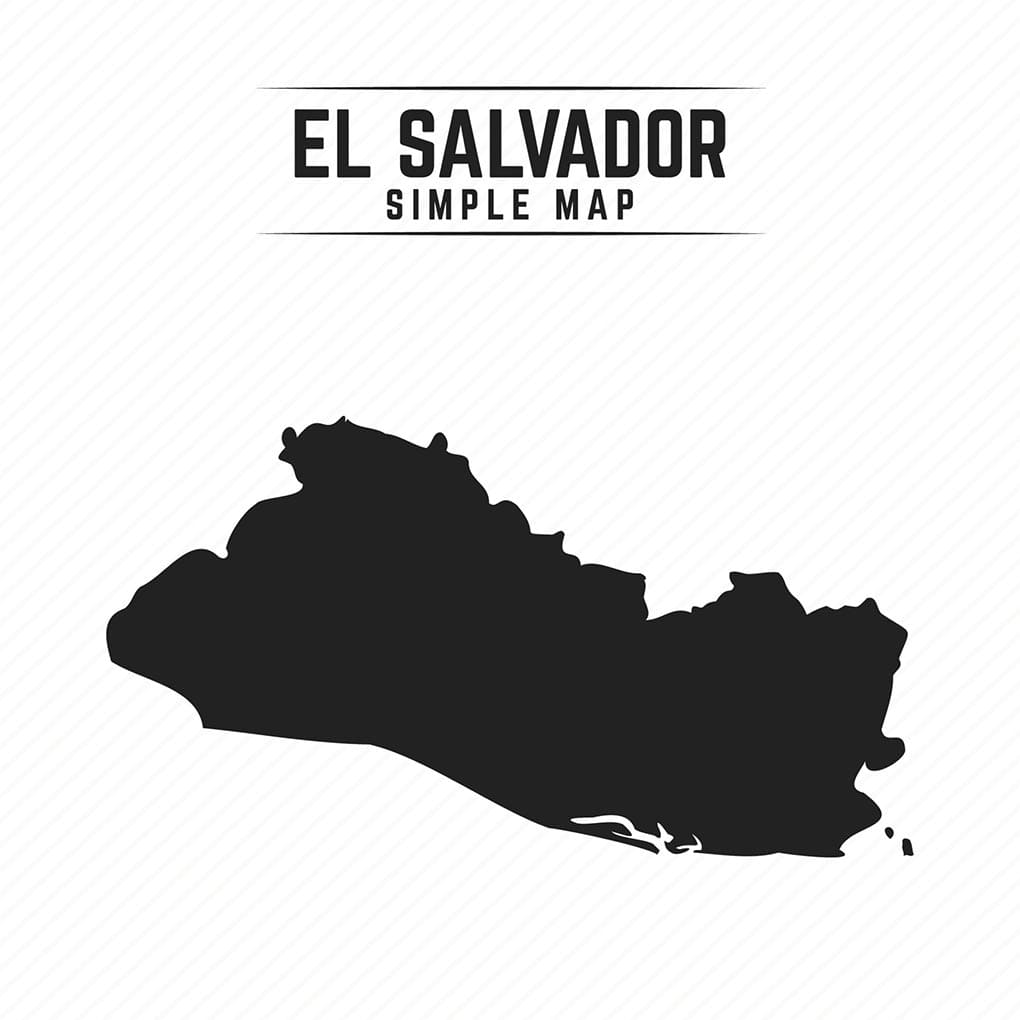 Printable El Salvador On The Map