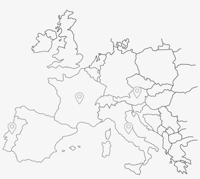 Printable Europe Map Blank 2