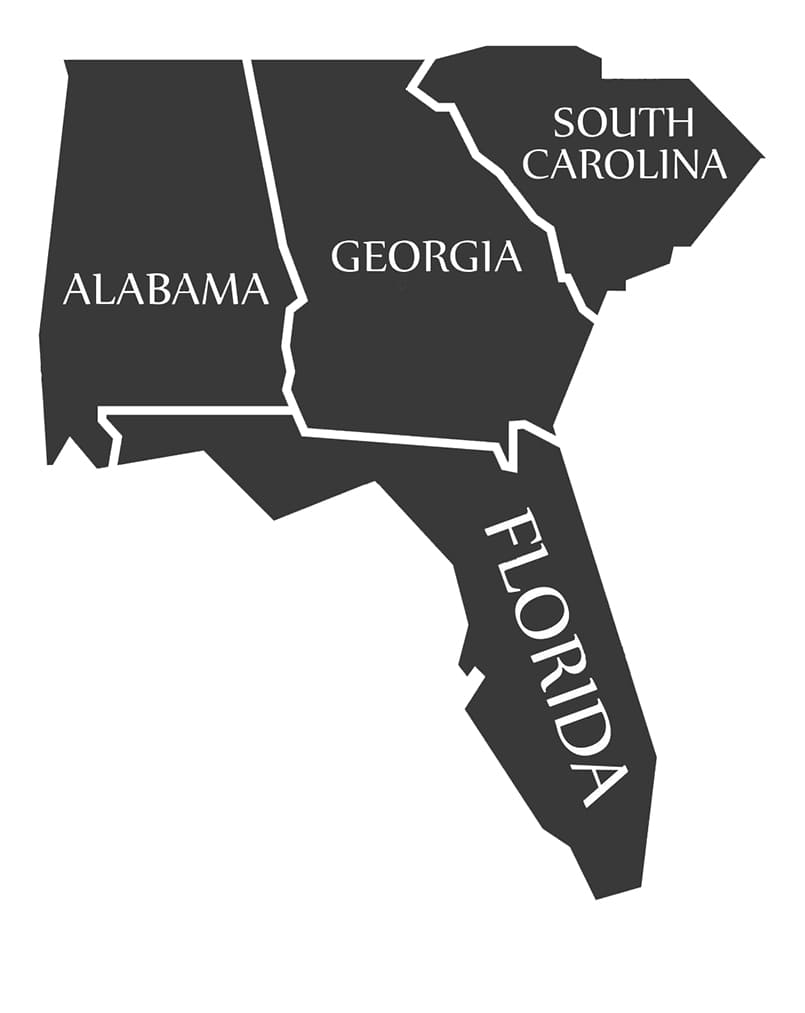Printable Florida On A Map