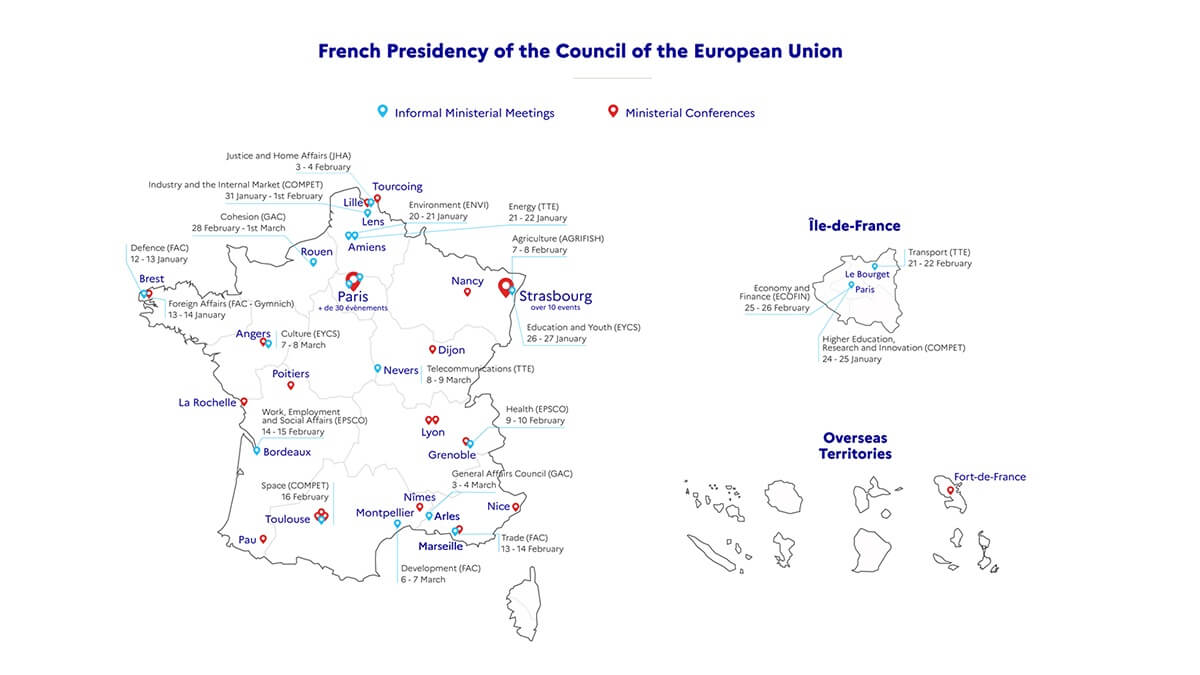 Printable France Map 3