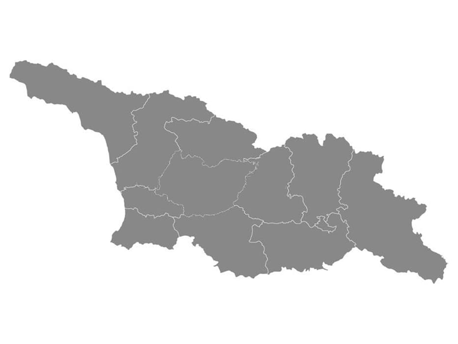 Printable Georgia On Map