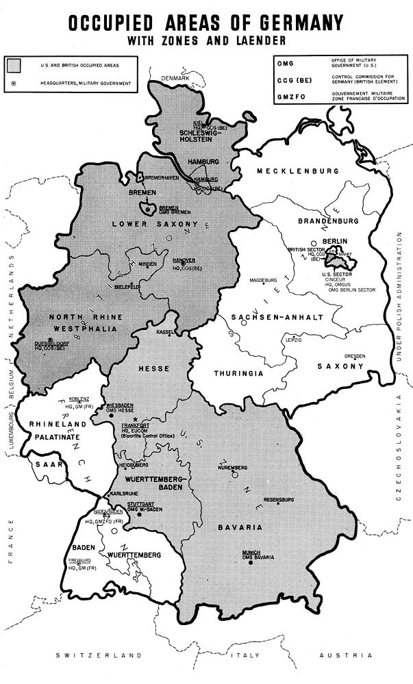 Printable Germany Map 5