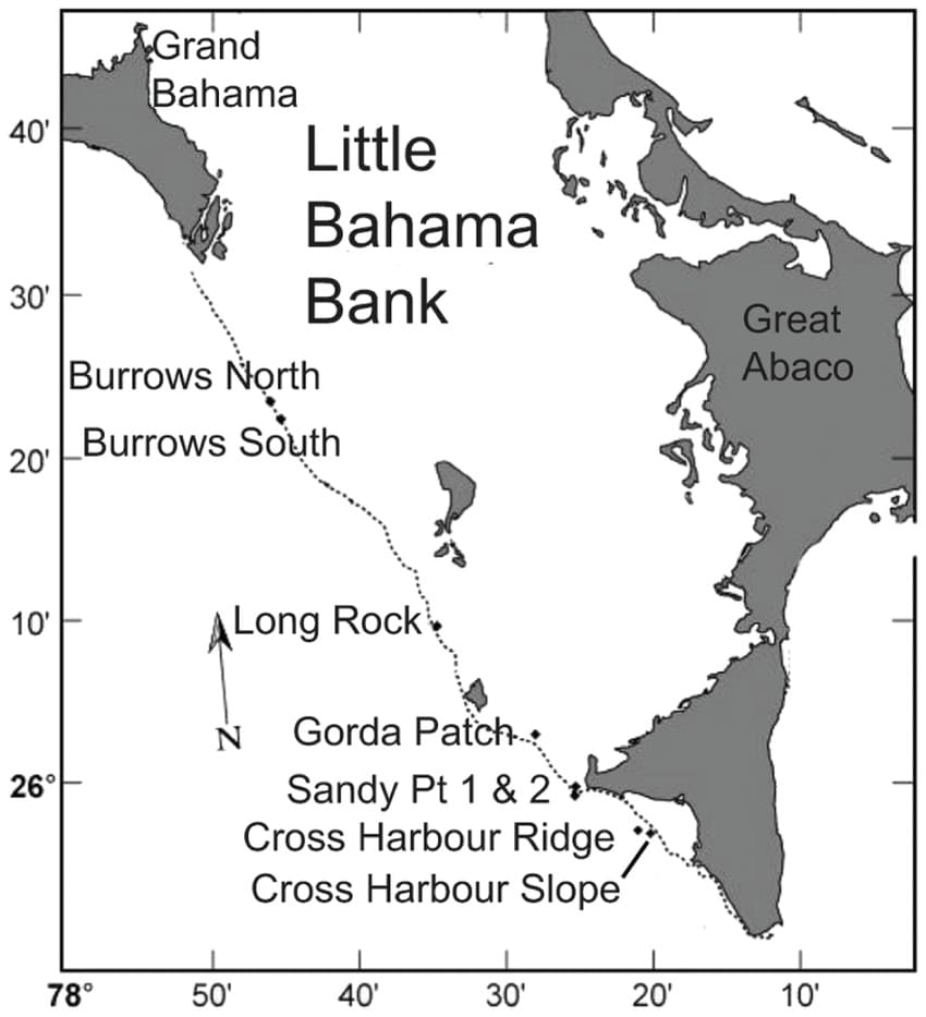 Printable Islands Bahamas Map
