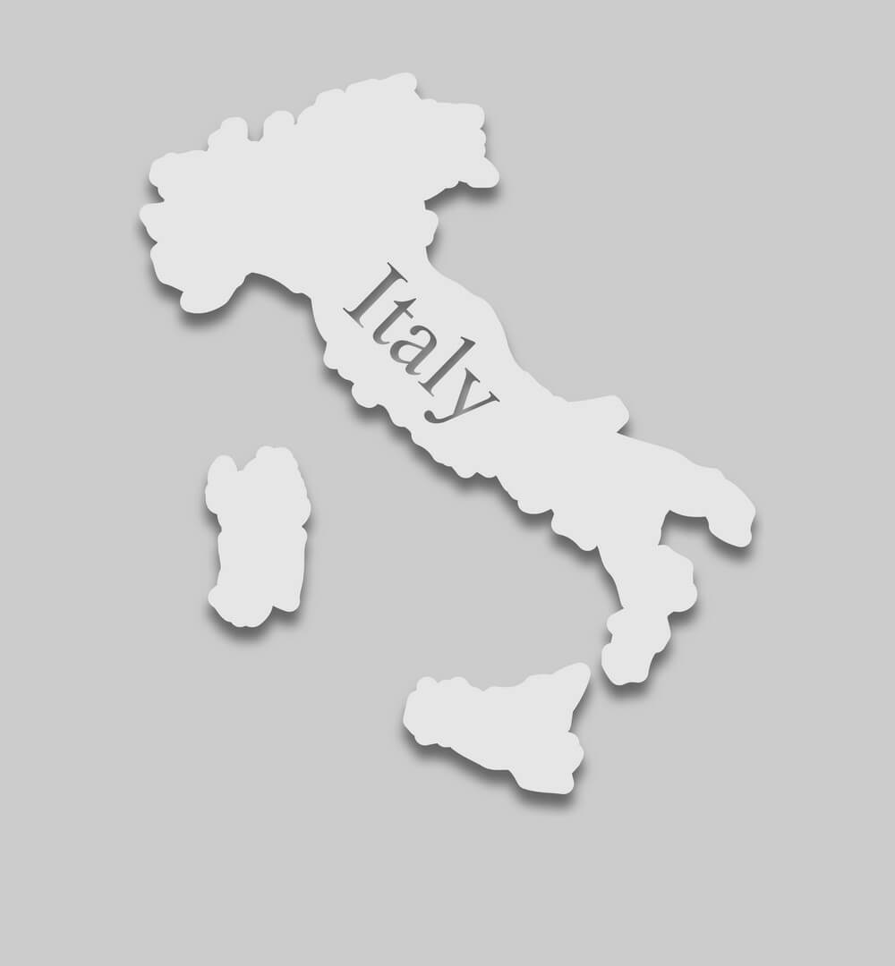 Printable Italy Map 2