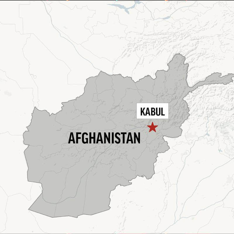 Printable Kabul Afghanistan Map