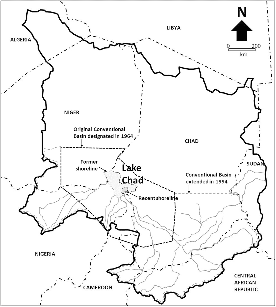 Printable Lake Chad On Map