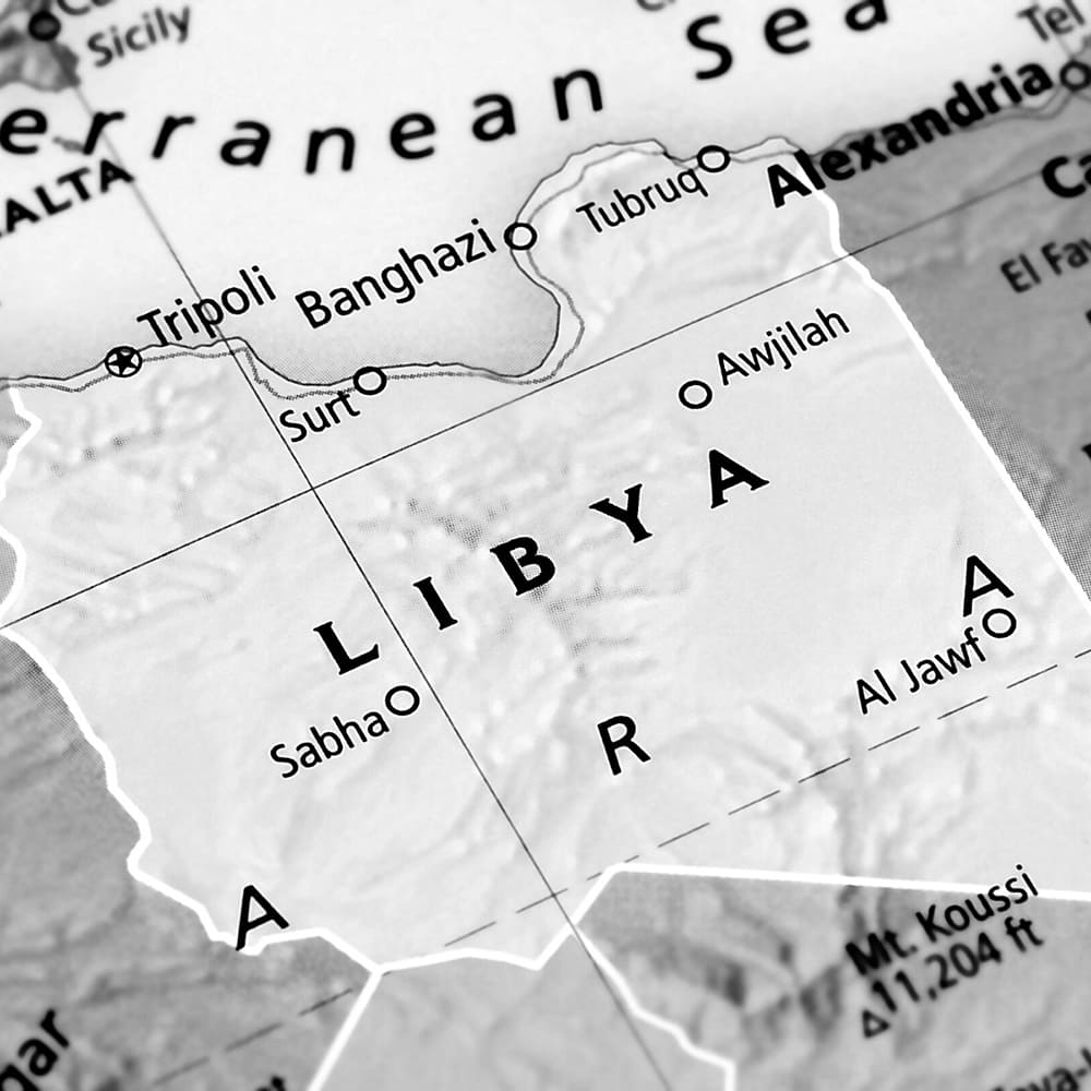 Printable Libya Live Map