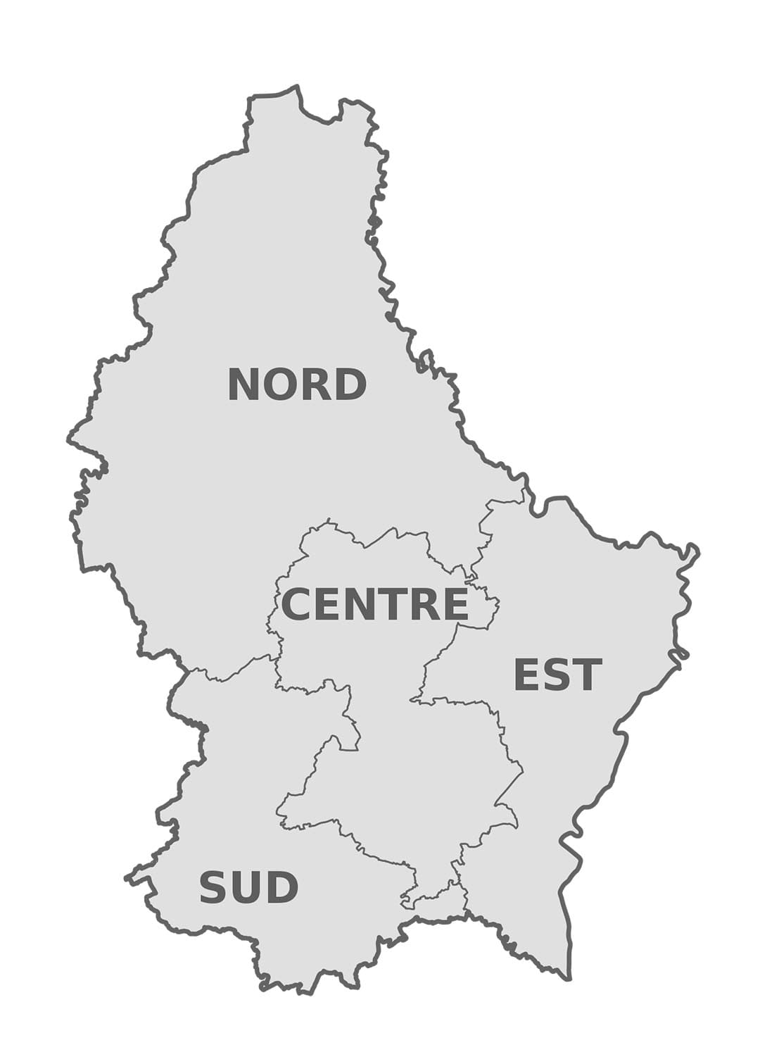 Printable Luxembourg Location On Map