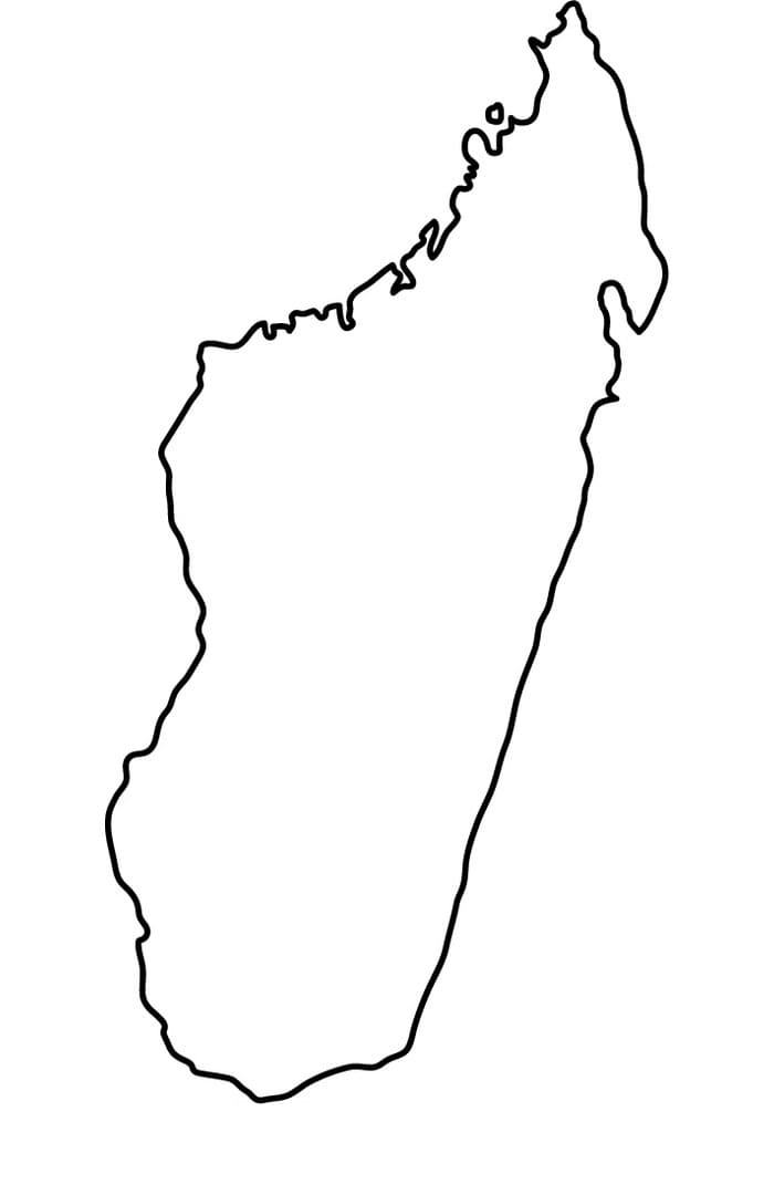 Printable Madagascar On A Map