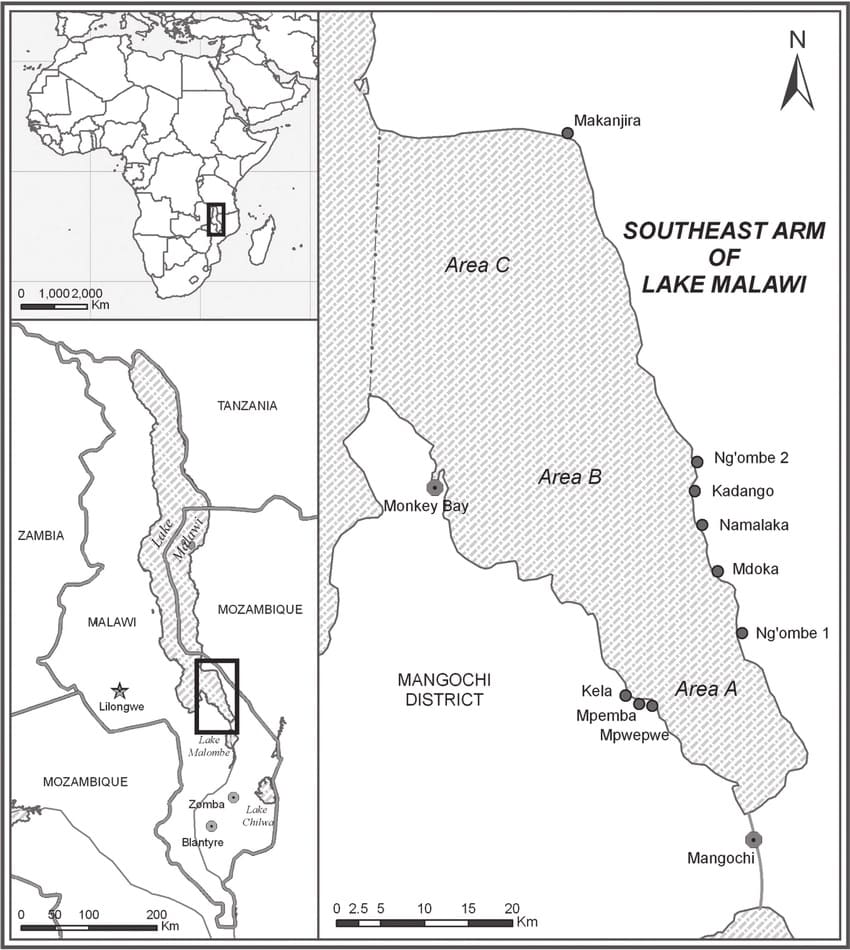 Printable Malawi Map Location