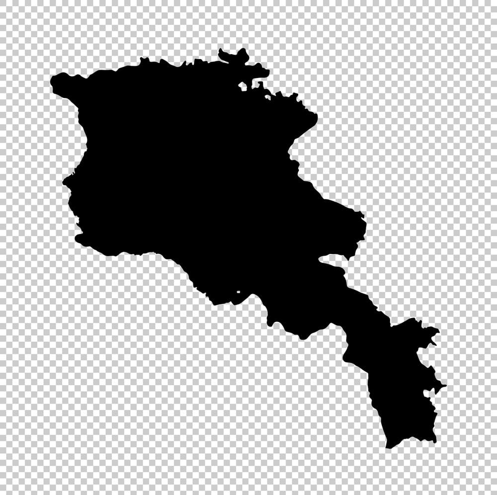 Printable Map Armenia