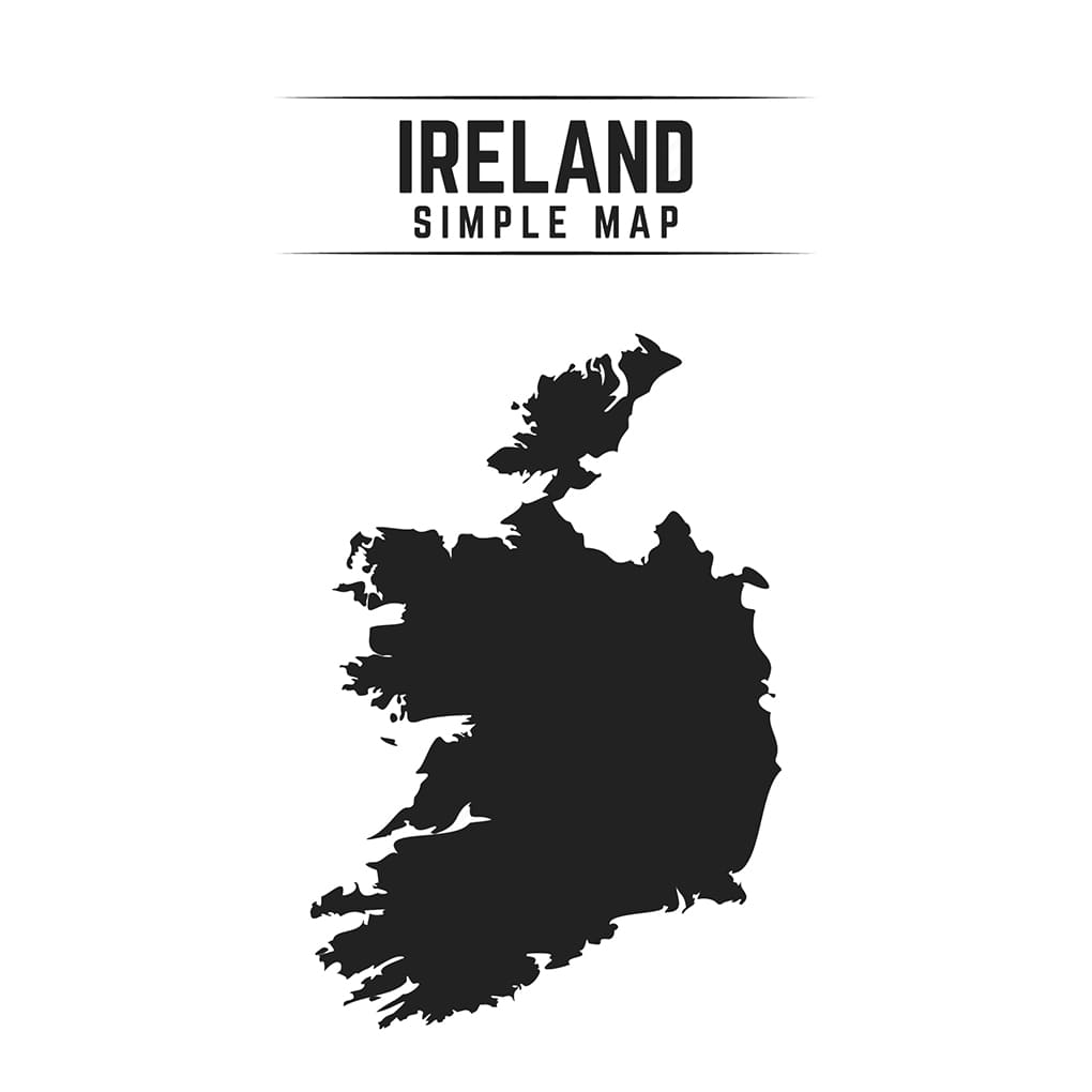 Printable Map Ireland
