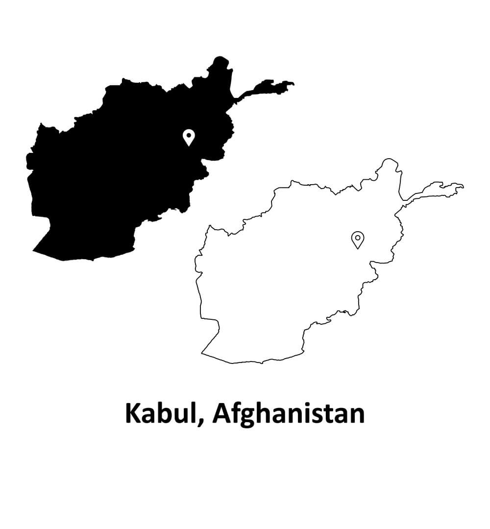 Printable Map Of Kabul Afghanistan