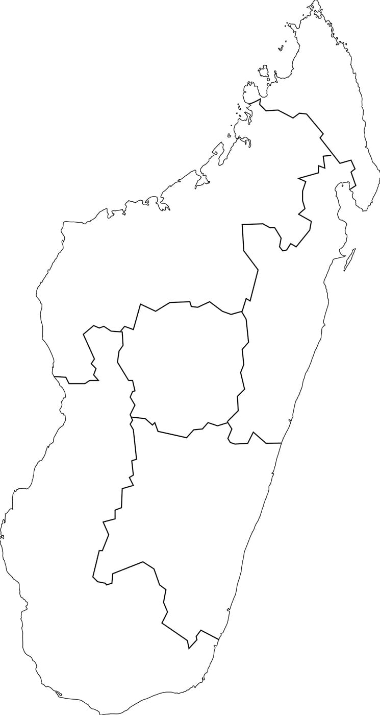 Printable Map Of Madagascar