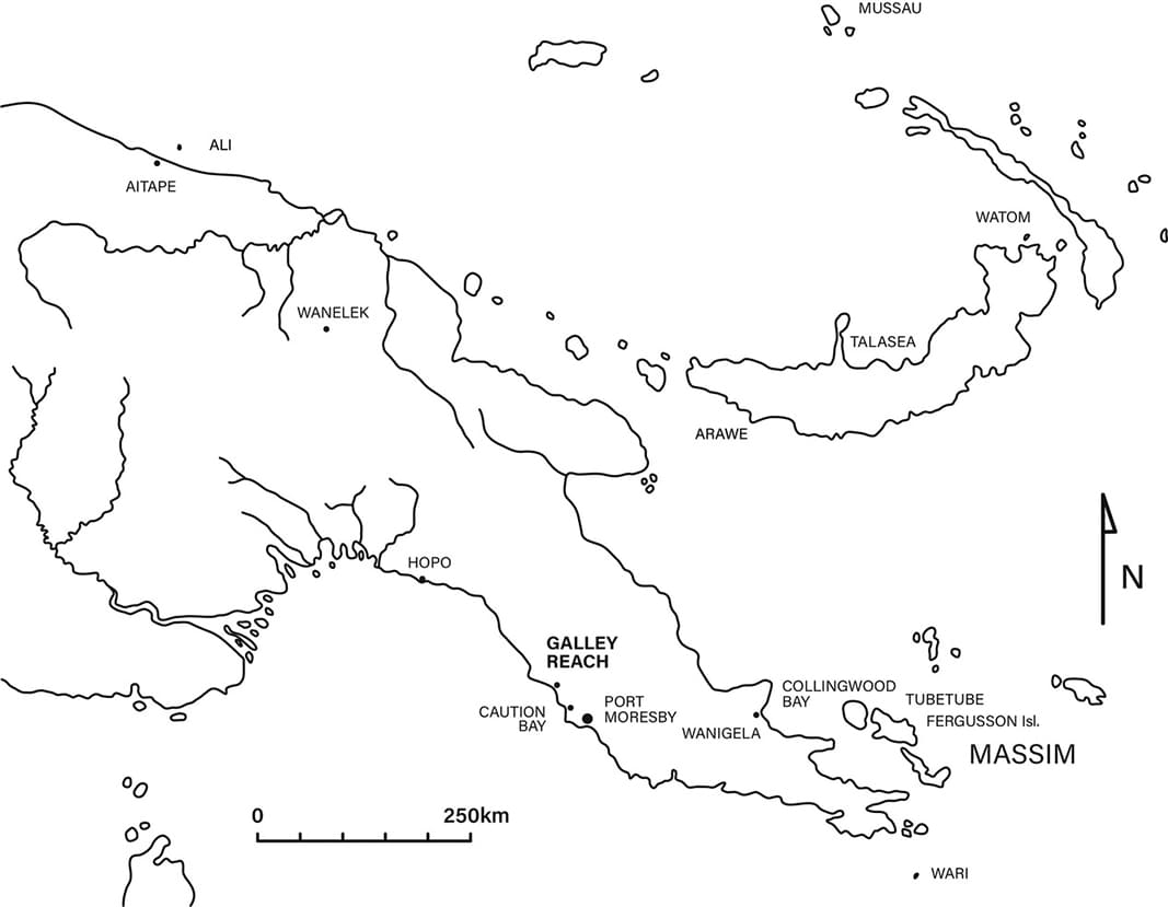 Printable Map Of Papua New Guinea