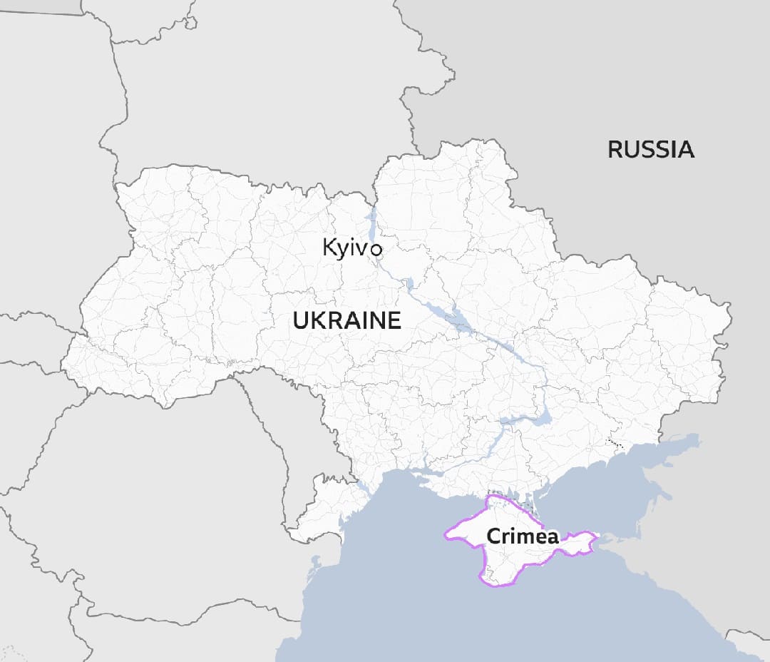 Printable Map Of Russia And Ukraine