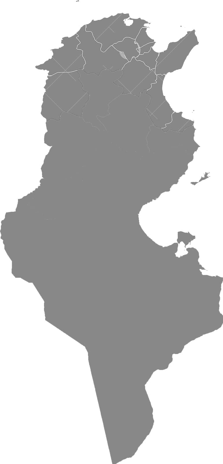 Printable Map Of Tunisia