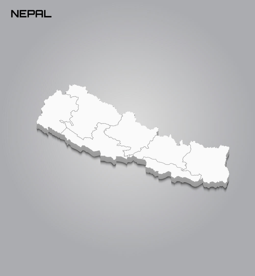 Printable Nepal On The Map