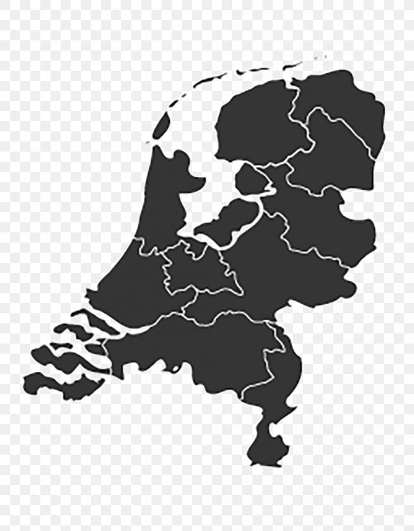 Printable Netherlands Country Map